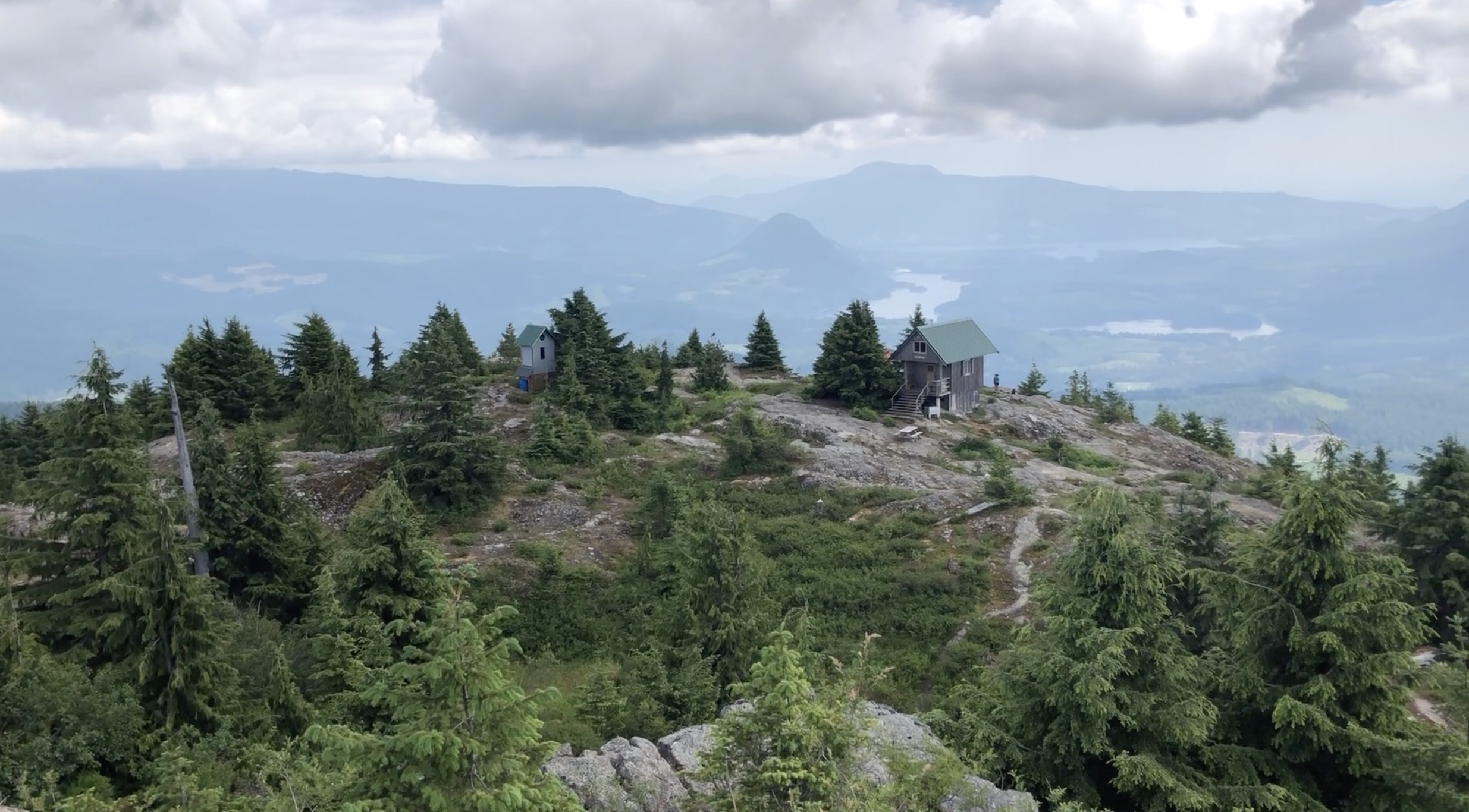 Tin Hat Hut Hike, Sunshine Coast Trail, Powell River BC