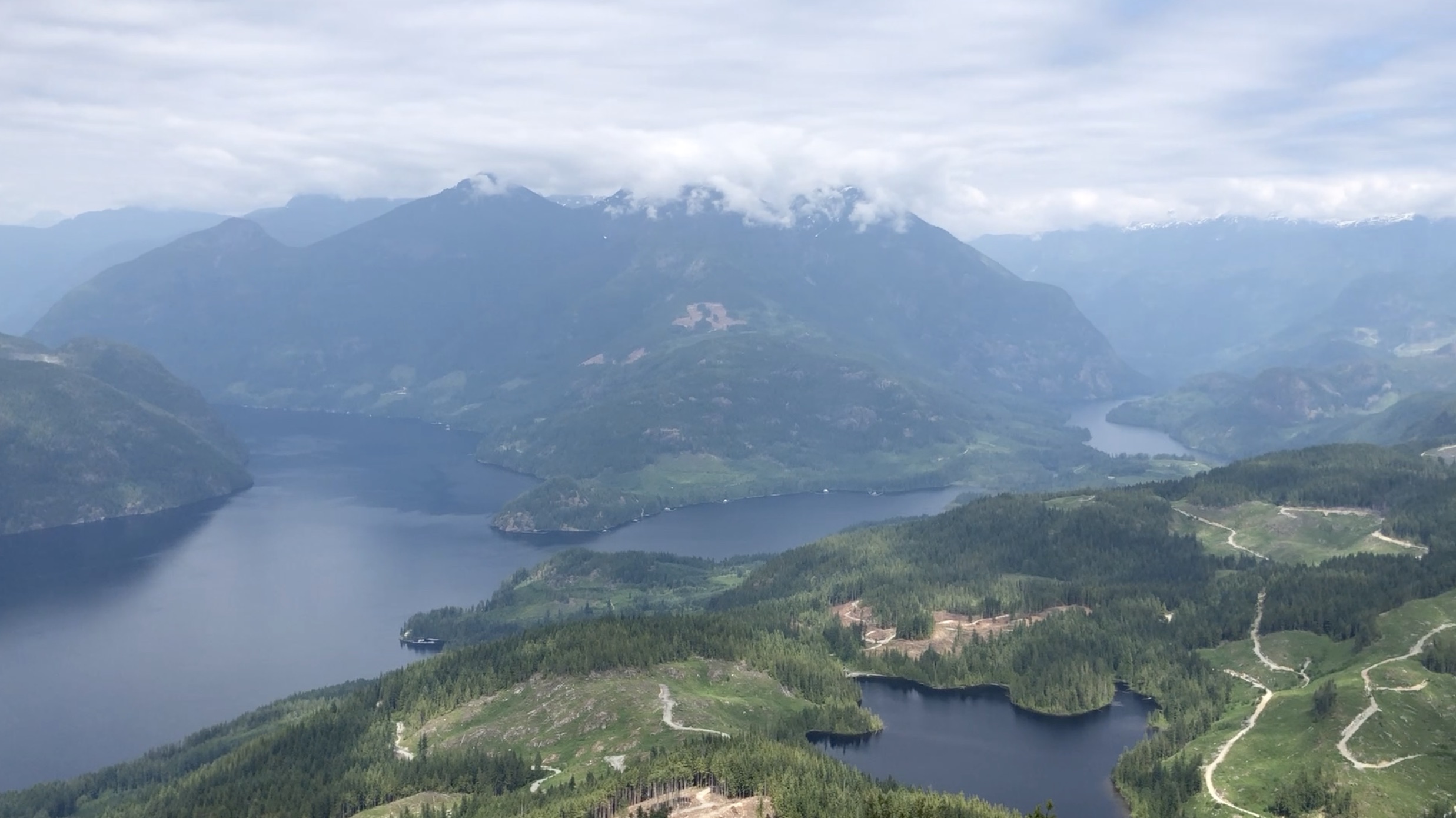 Tin Hat Hut Hike, Sunshine Coast Trail, Powell River BC