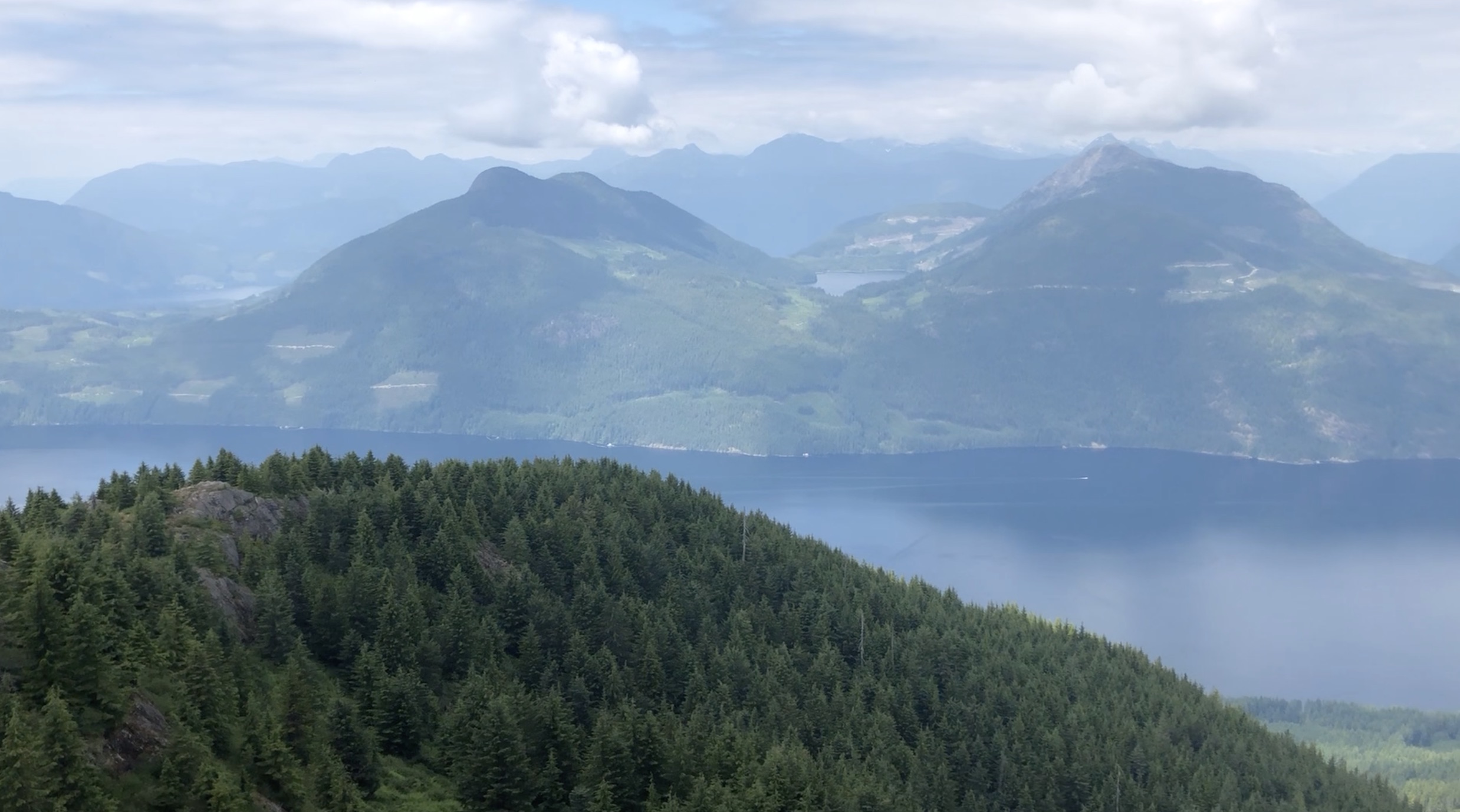 Tin Hat Hut Hike, Sunshine Coast Trail, Powell River BC