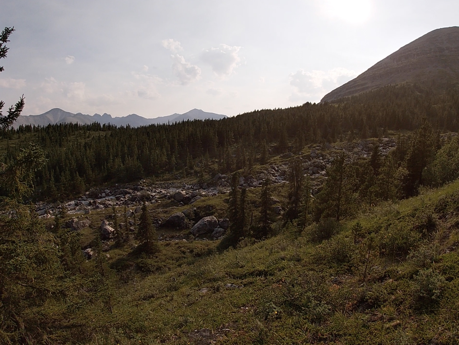 Summit Peak Trail, Stone Lake Provincial Park, Northern British Columbia 