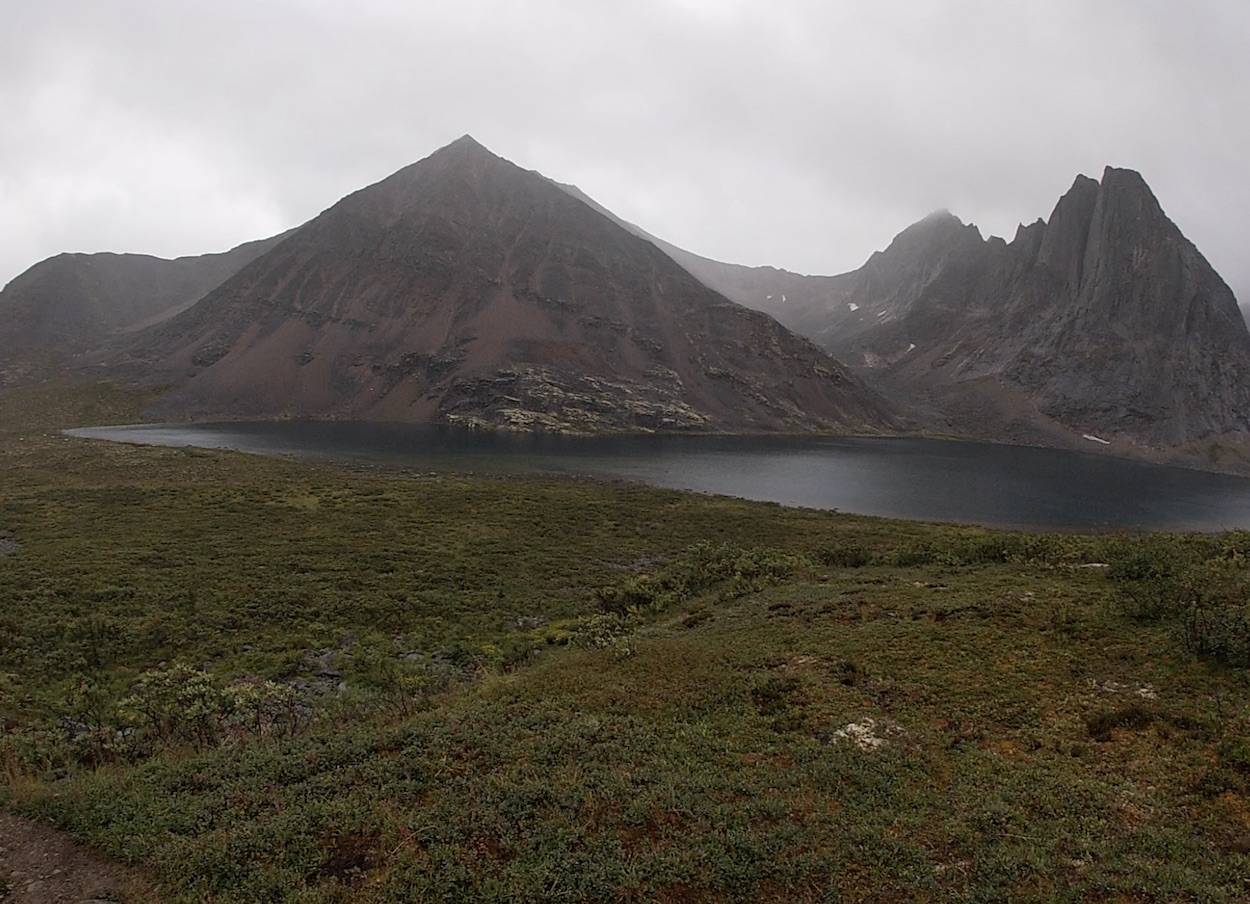 Divide Lake and Talus Lake, Grizzly Lake Trail in Tombstone Territorial Park, Yukon 