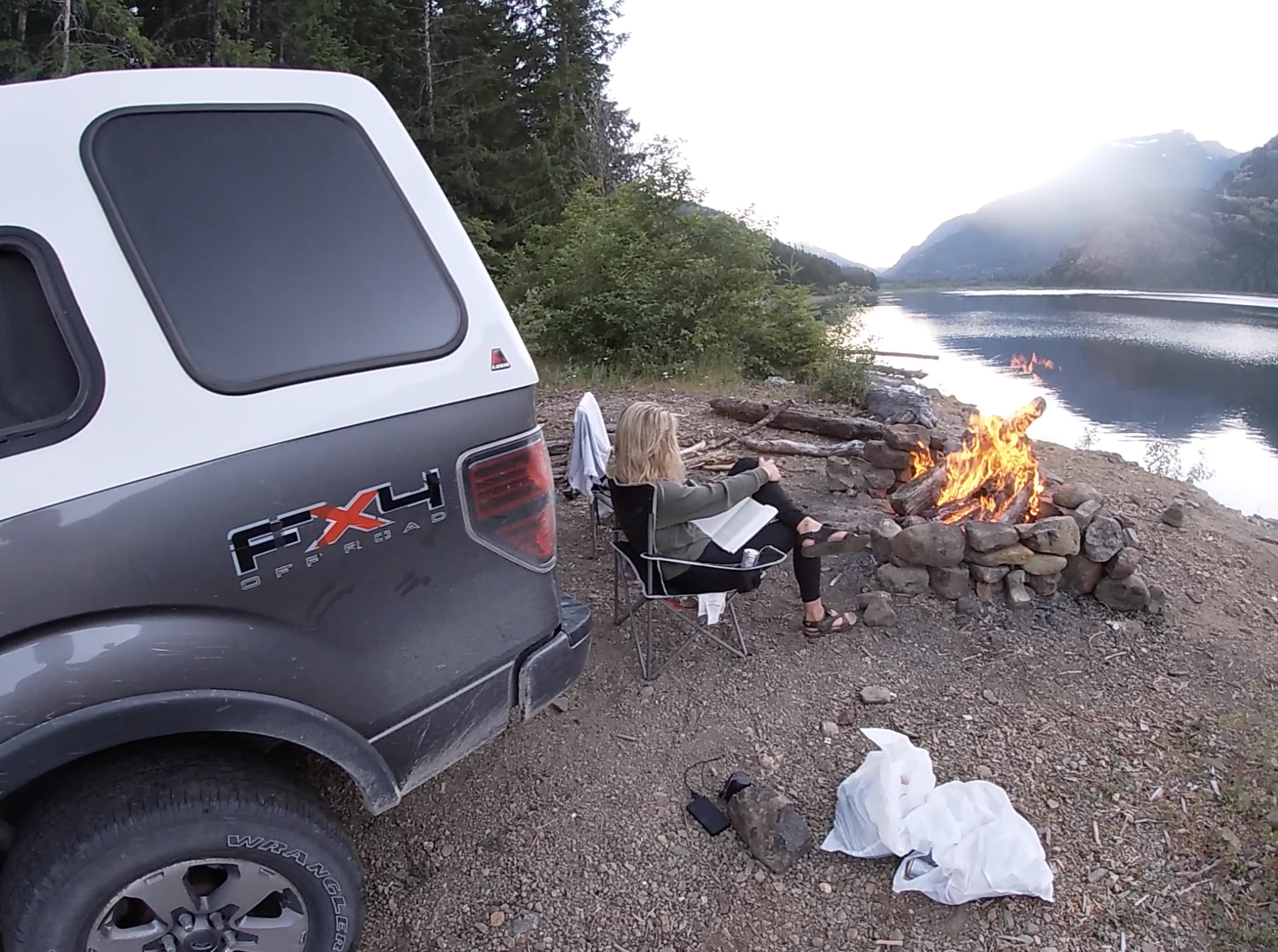 Truck Cap Camping