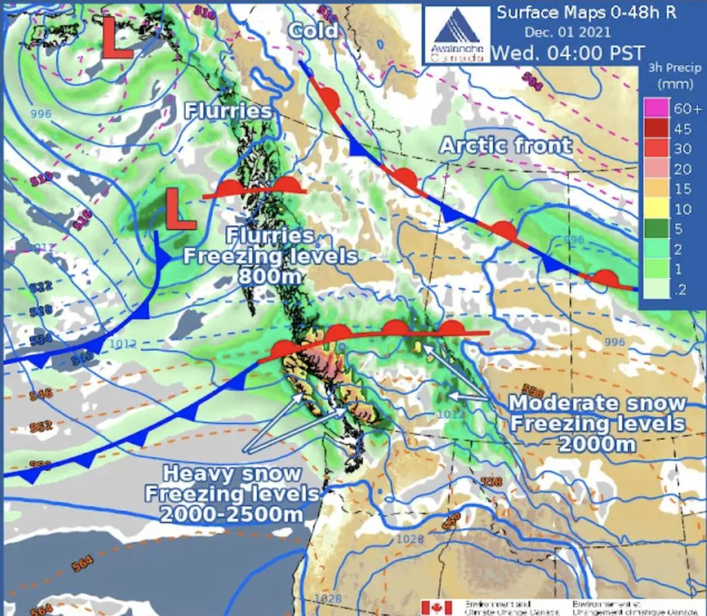 Whistler Snow Report and Weather Forecast Guide Skiing & Riding in
