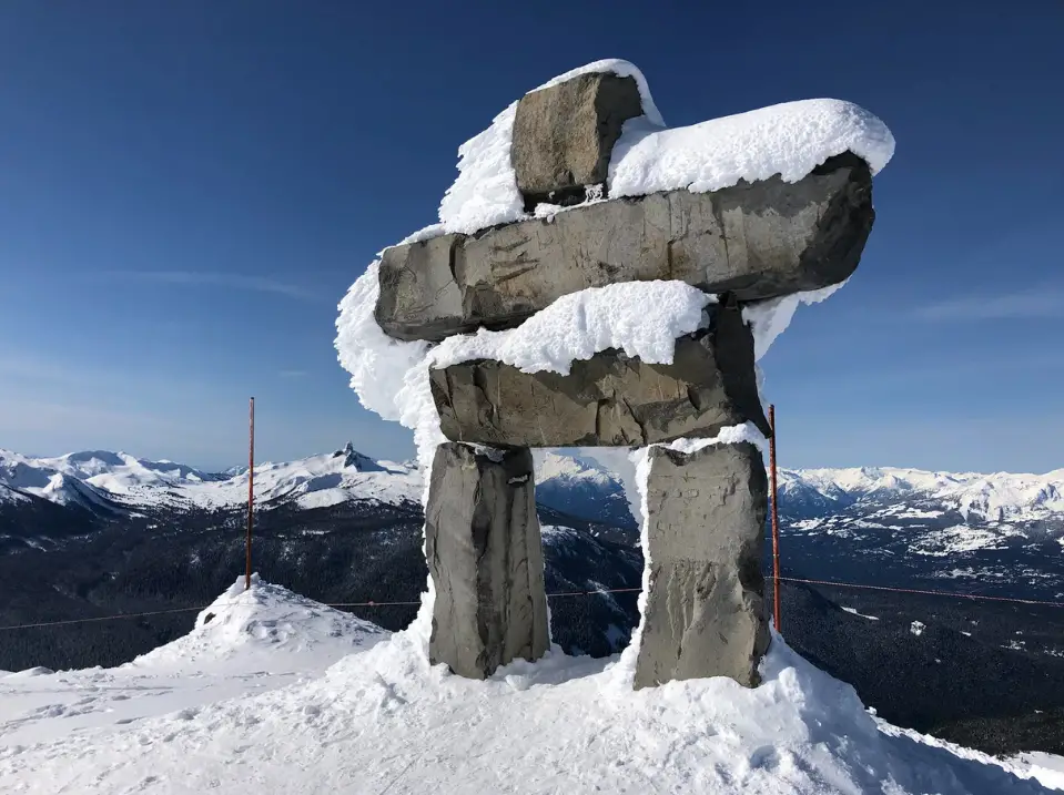Views from 7th Heaven on Whistler Blackcomb 