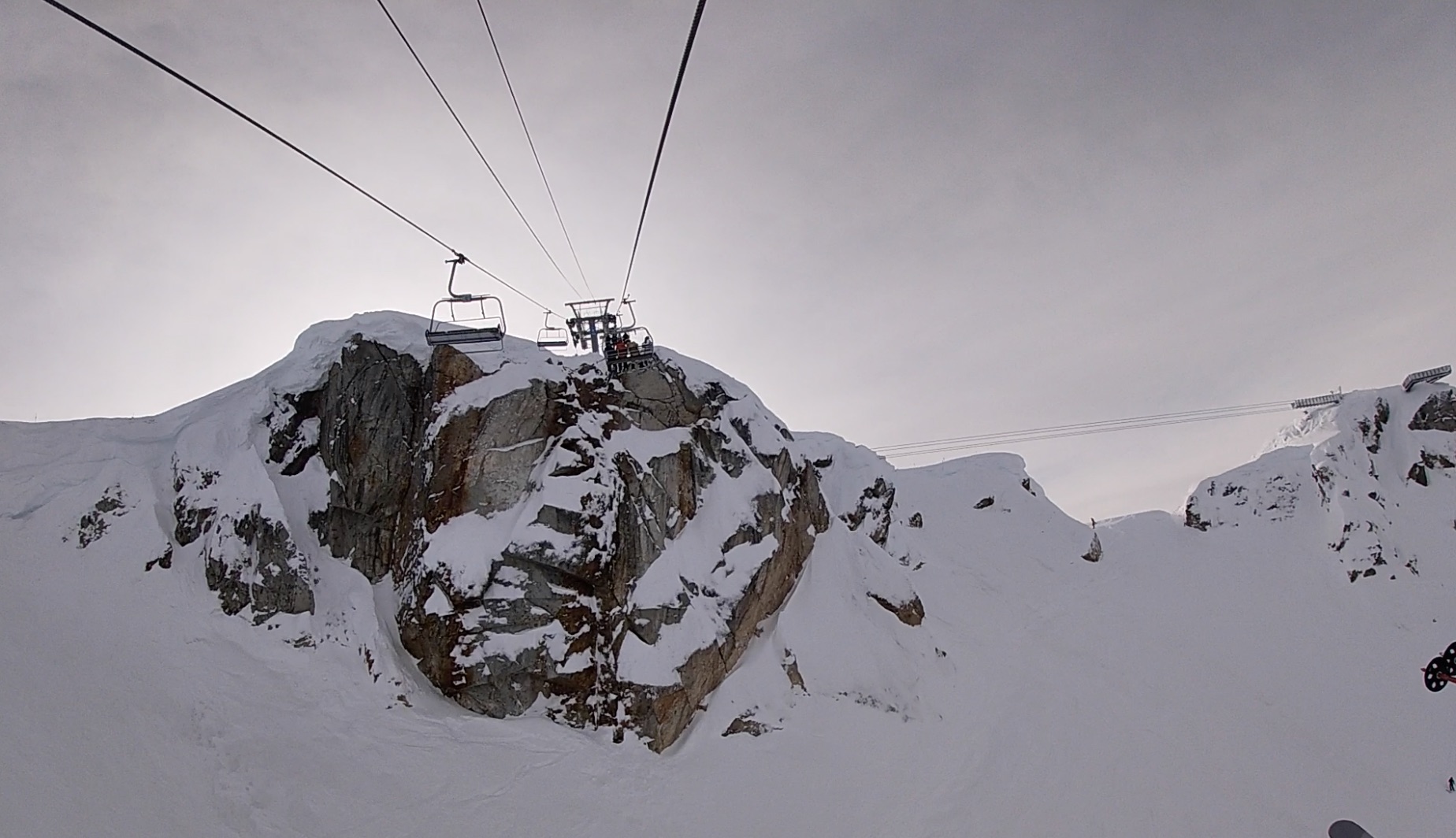 Peak Chair View, Whistler Mountain, Whistler BC 