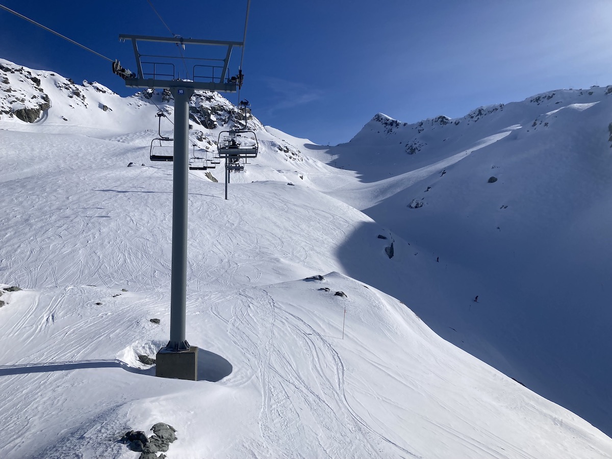 Glacier Express Chair, Blackcomb Mountain, Whistler Blackcomb BC 