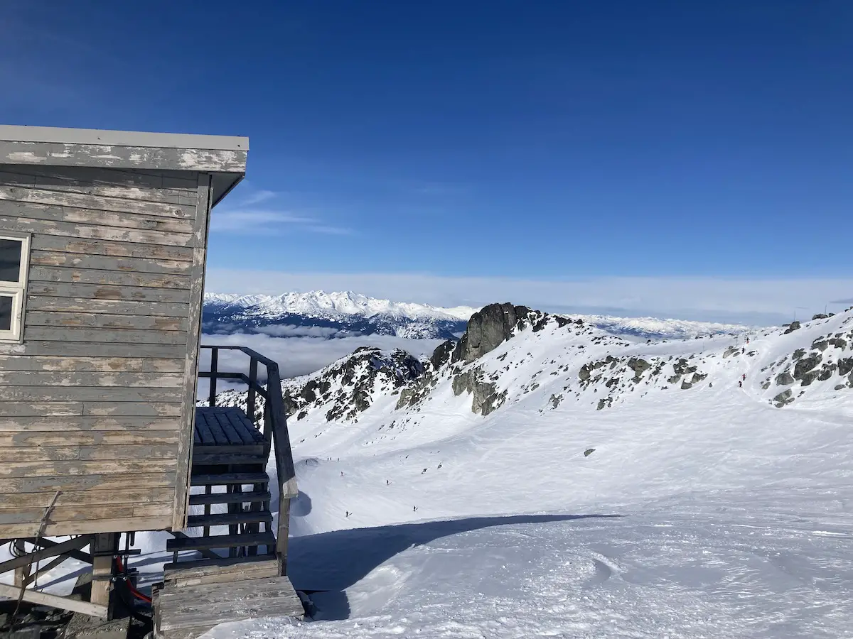 Glacier Express Chair Hut View 