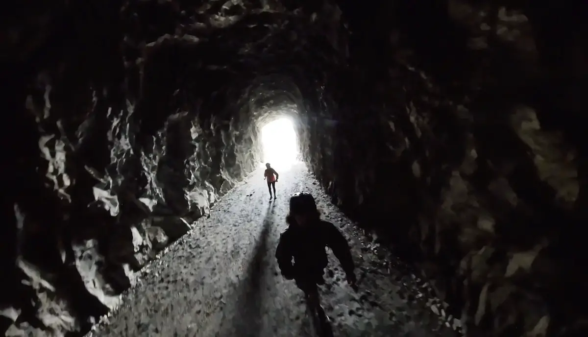 Big Adra Tunnel, Biking the Kettle Valley Railway 