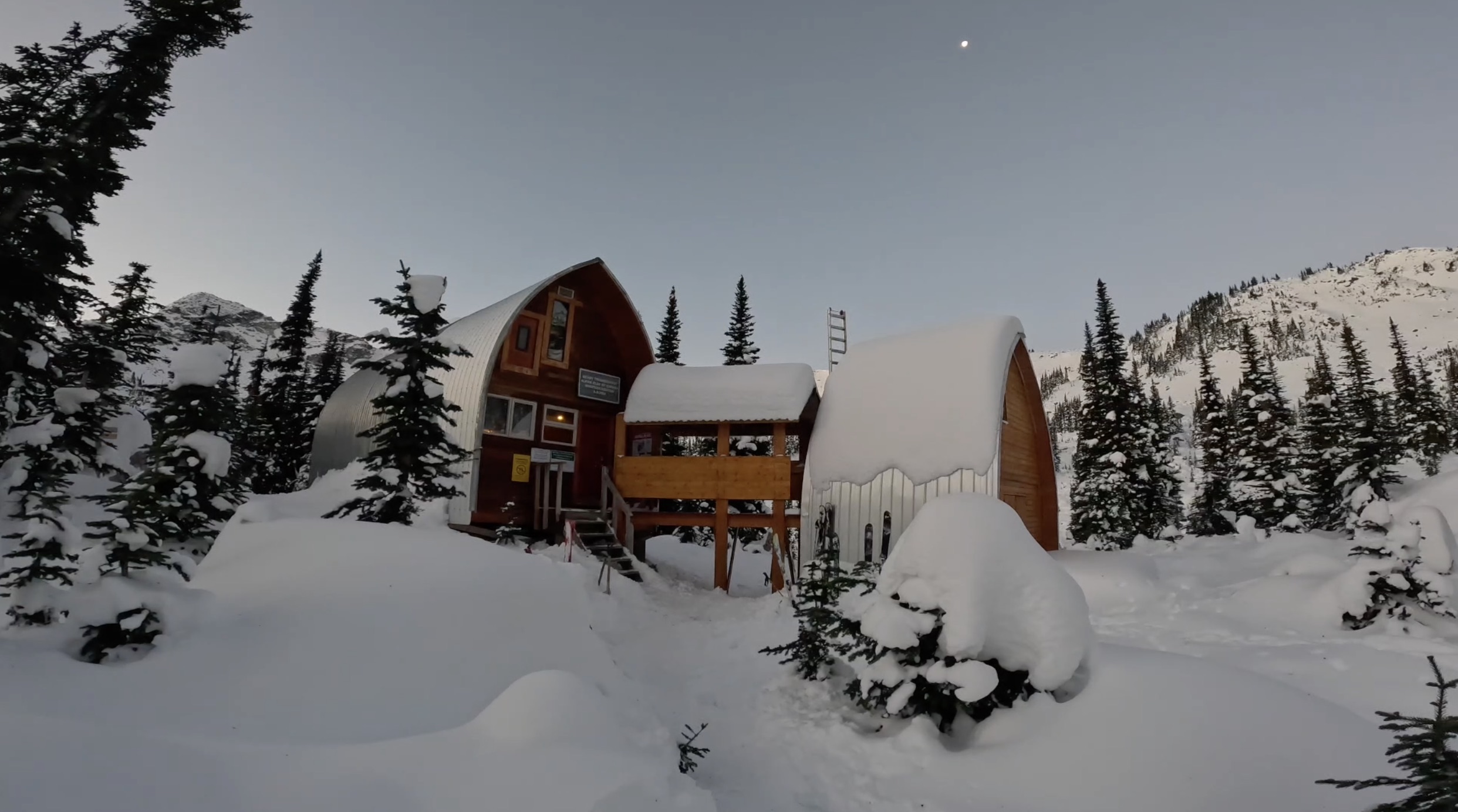 The Wendy Thompson Hut Ski Touring Winter, Pemberton BC 