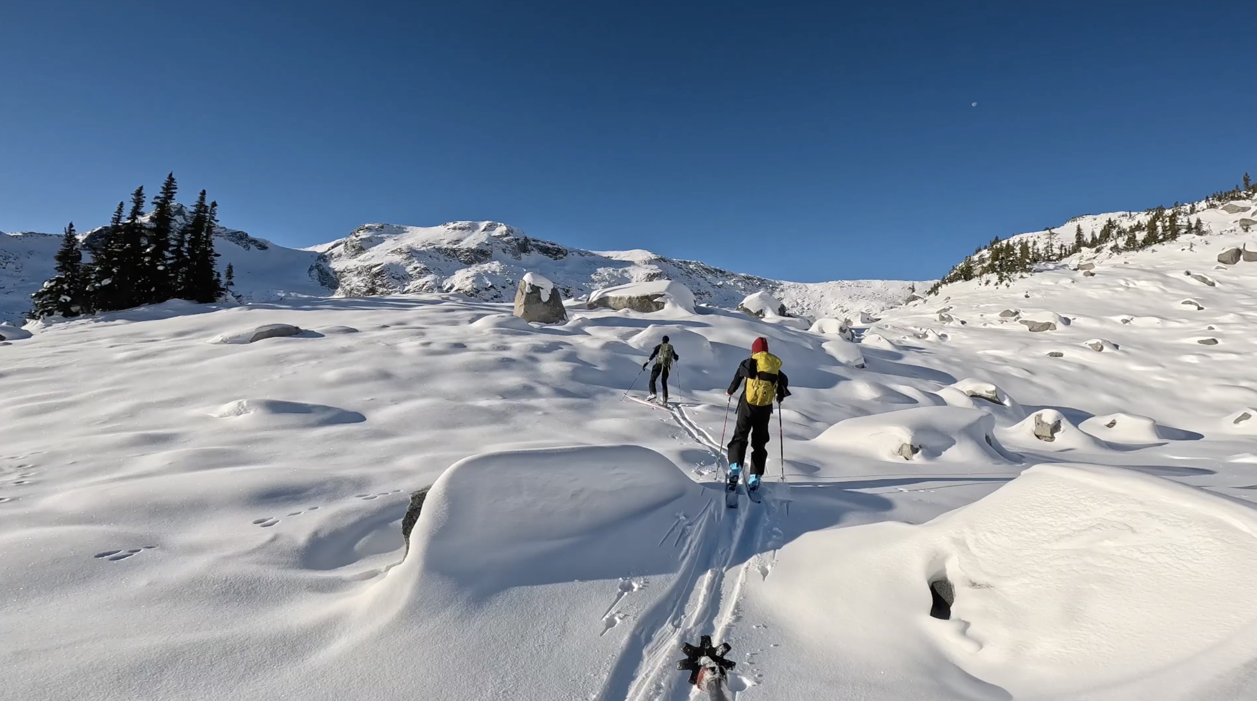 Marriott Basin Ski Touring, Duffy Lake, Pemberton BC