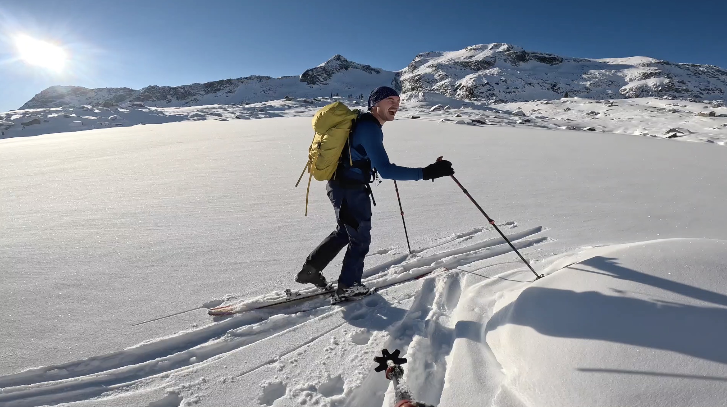 Marriott Basin Ski Touring, Duffy Lake, Pemberton BC