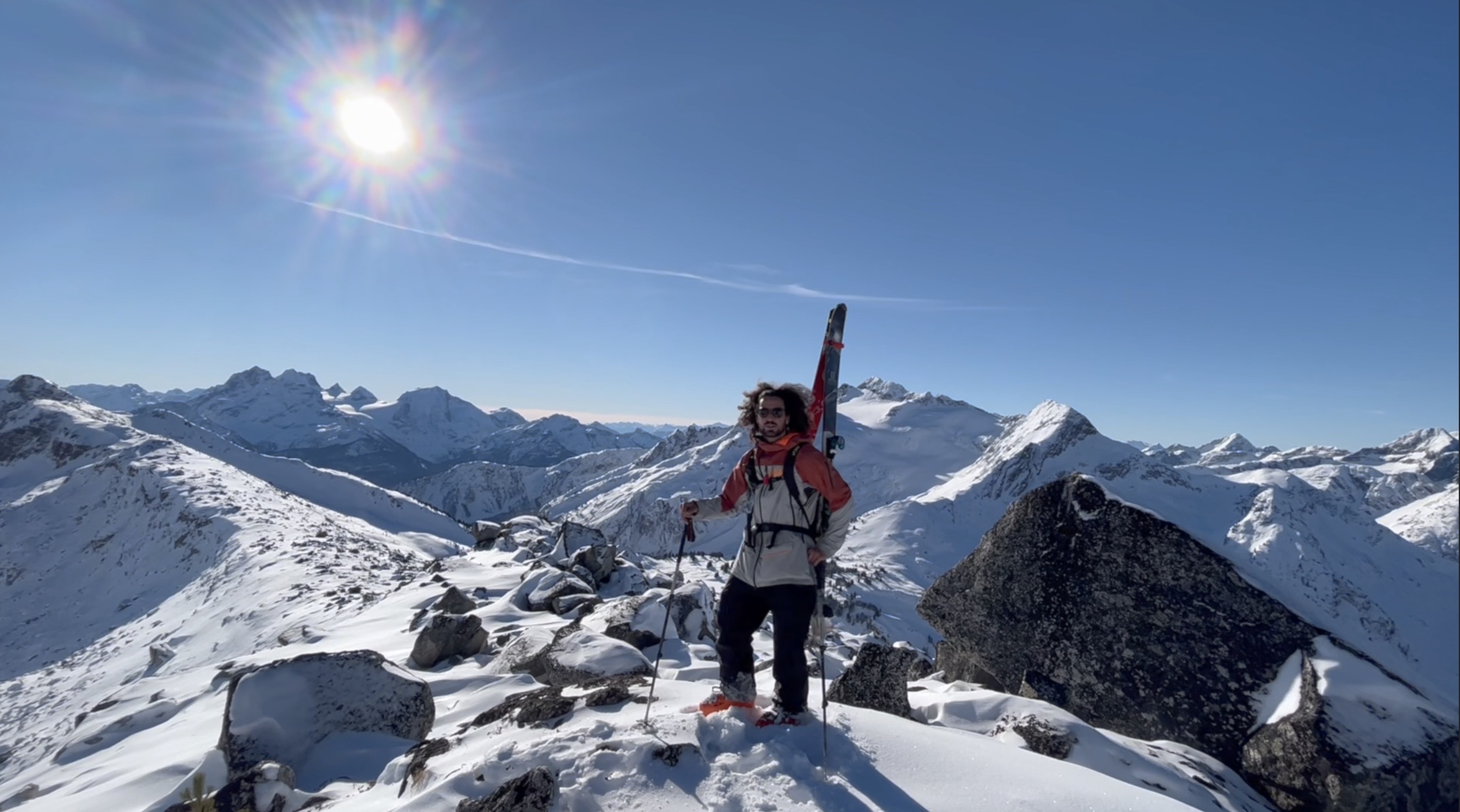 Marriott Basin Ski Touring, Duffy Lake, Pemberton BC