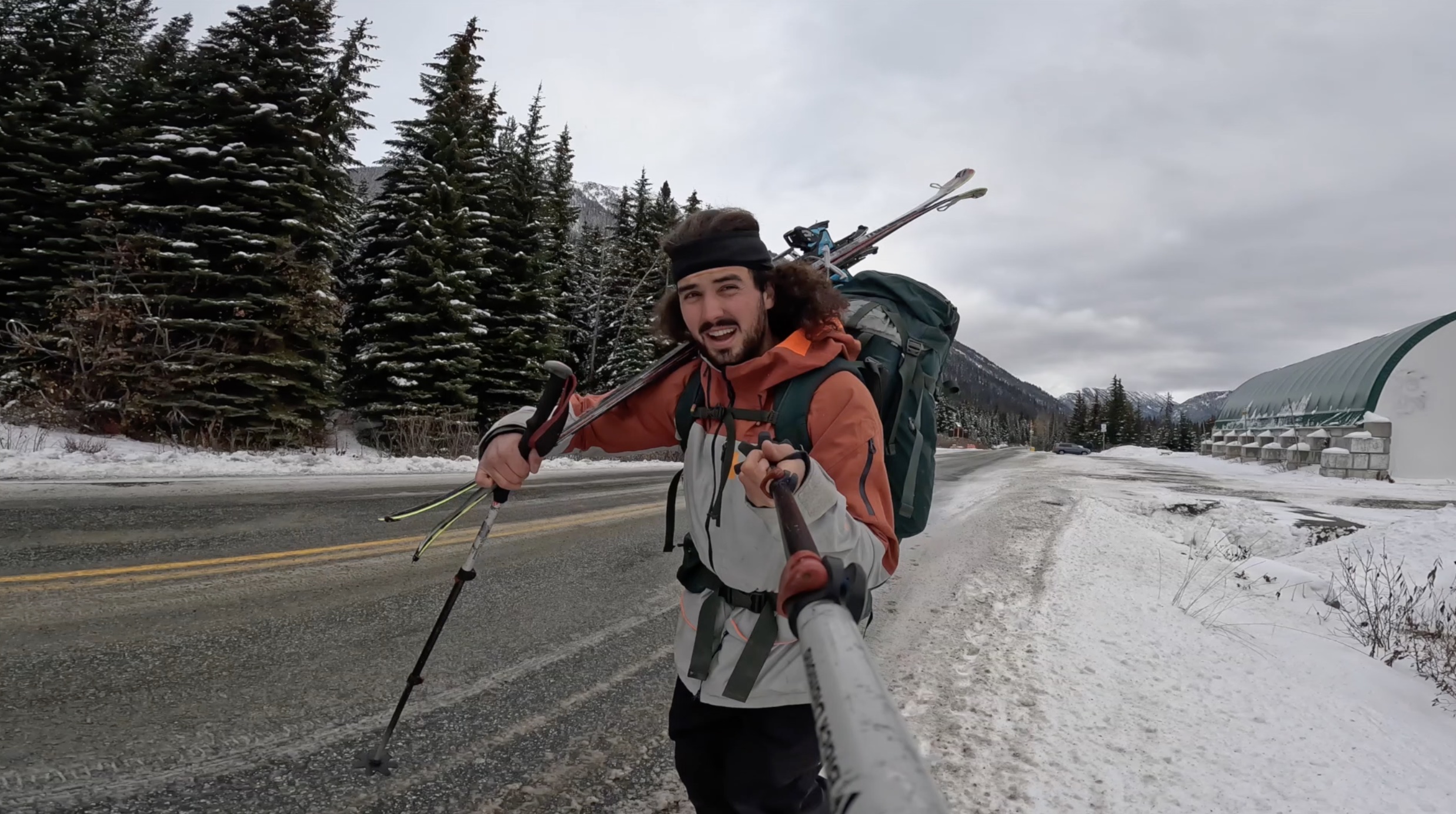 Marriott Basin Ski Touring, Duffy Lake, Pemberton BC 