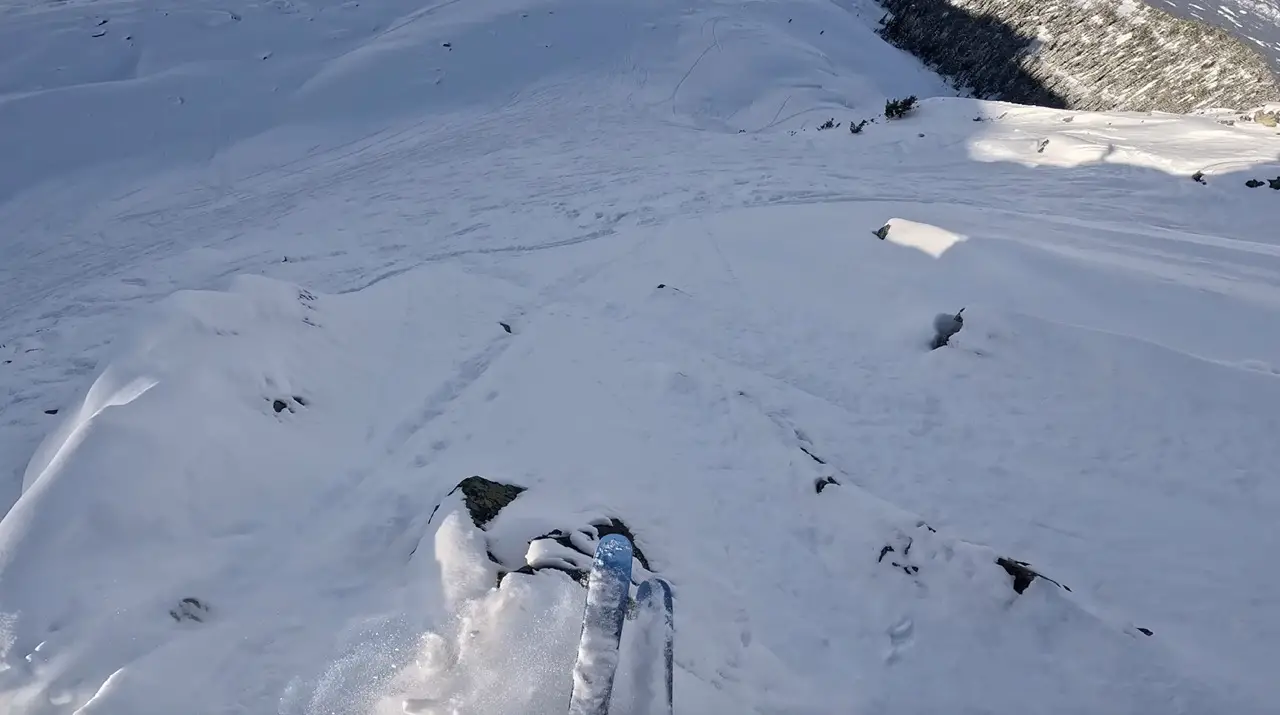 Rudis Bowl, Cliff Drop, Kicking Horse Mountain Resort