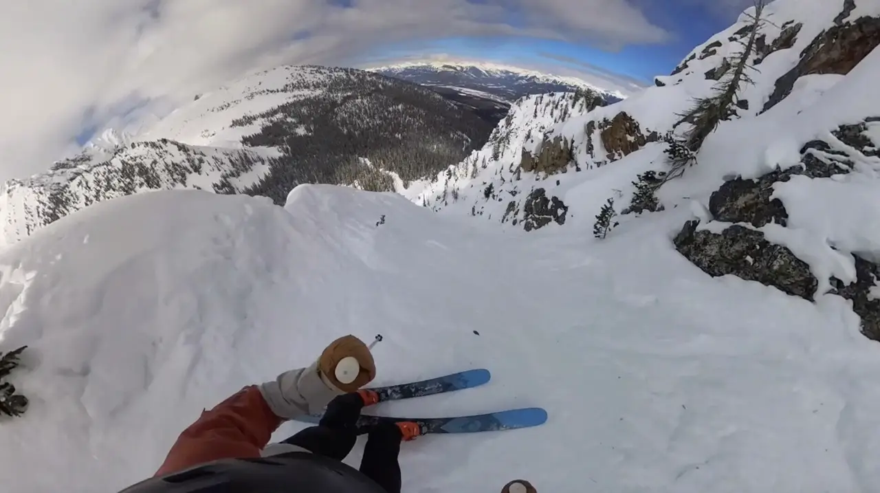 Redemption Ridge Chutes at Kicking Horse mountain Resort