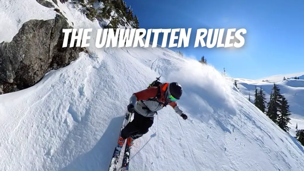 The Unwritten Rules Of Skiing Whistler – Rise & Alpine