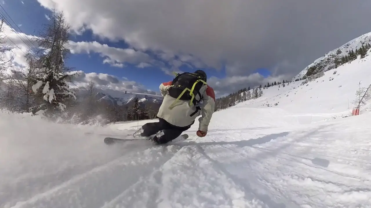 Wiwaxy on the Front Side of Lake Louise Ski Resort 